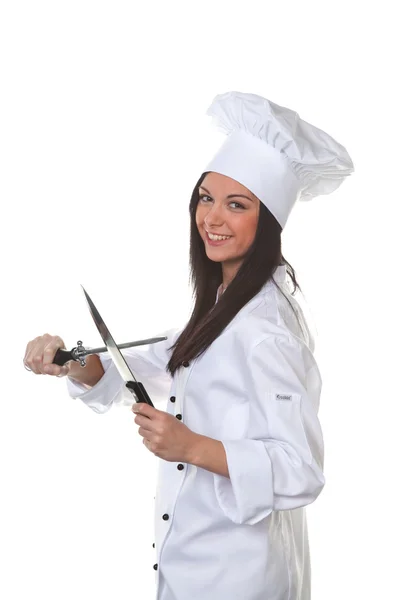 Apprenti chef cuisinier — Photo