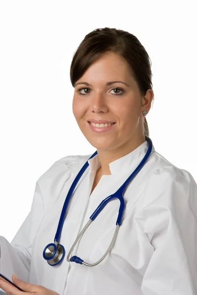 Jeune femme médecin — Photo