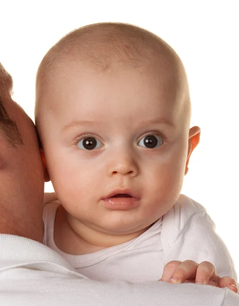 Padre con bebé —  Fotos de Stock