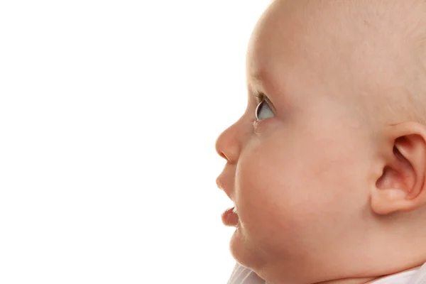 Face of an astonished babies — Stock Photo, Image