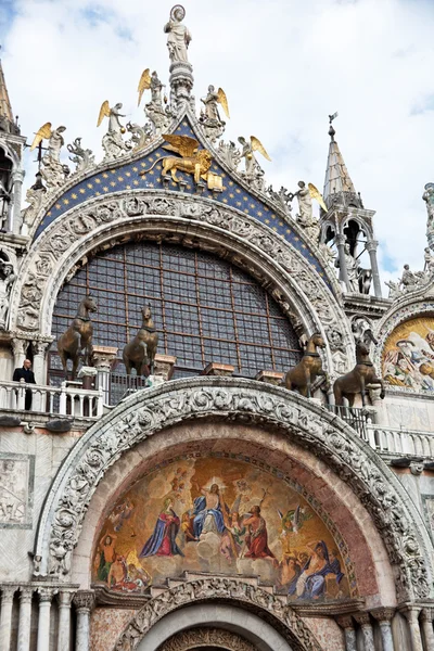 Площадь Святого Марка в Венеции — стоковое фото