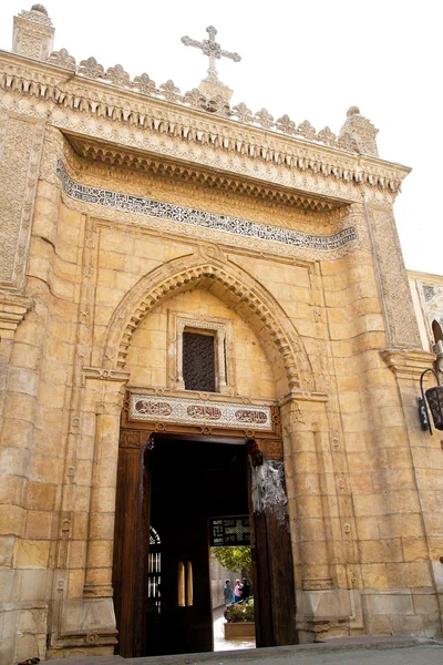 Egito, cairo, bairro copta, igreja flutuante — Fotografia de Stock