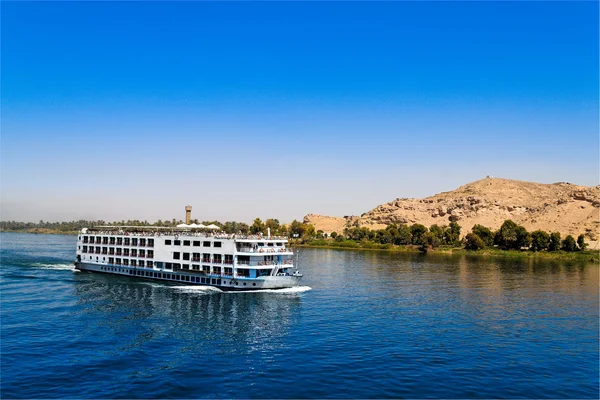 非洲，埃及，尼罗河游船 — 图库照片