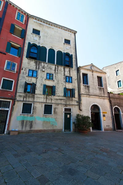 Italia, venice. daerah ghetto, sinagog — Stok Foto