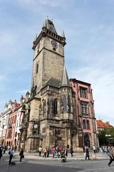 Prag, Altstadtplatz, altes Rathaus — Stockfoto