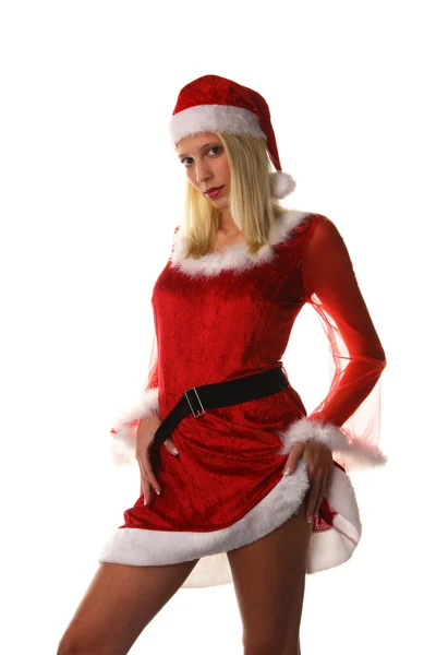 Sexy Santa Claus Woman — Stock Photo, Image