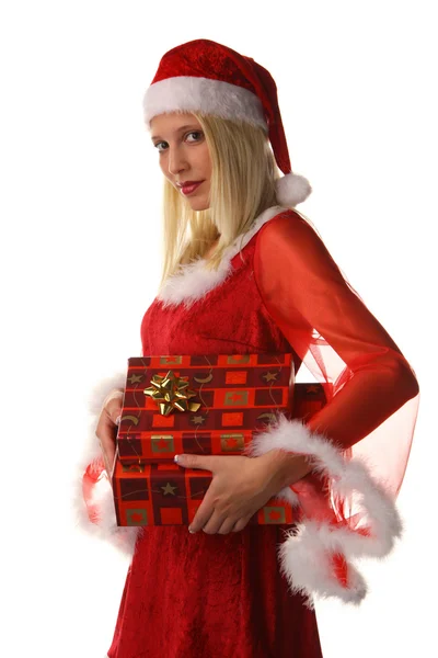 Sexy Santa Claus Mujer — Foto de Stock