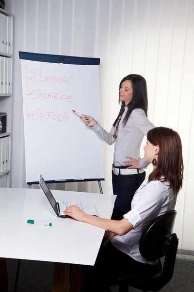 Business coaching for and by young women — Stock Photo, Image