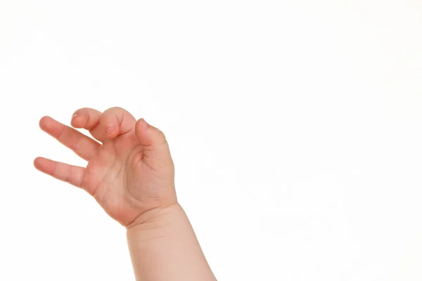 Hand eines kleinen Kindes — Stockfoto