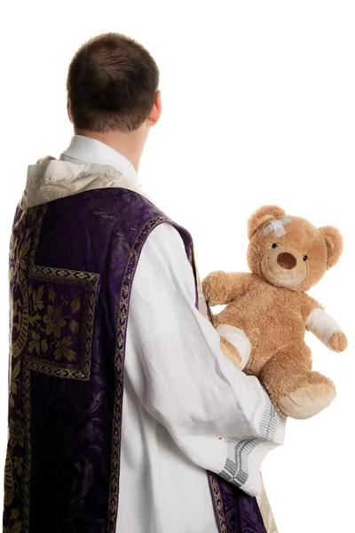 Ikon för övergrepp i katolska kyrkan — Stockfoto