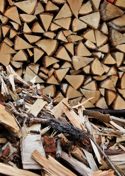 Woodpile — Zdjęcie stockowe
