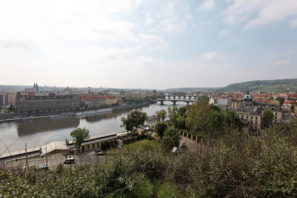 Prag, genel bakış — Stok fotoğraf