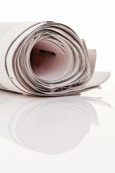 Newspaper as a role — Stock Photo, Image