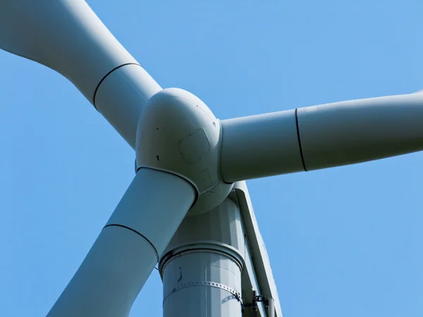 Wiatr energii alternatywnych źródeł energii z elektrowni wiatrowych — Zdjęcie stockowe