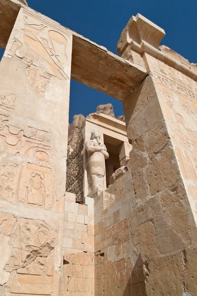 Egipto, thebes occidentales, hatshepsut templo — Foto de Stock
