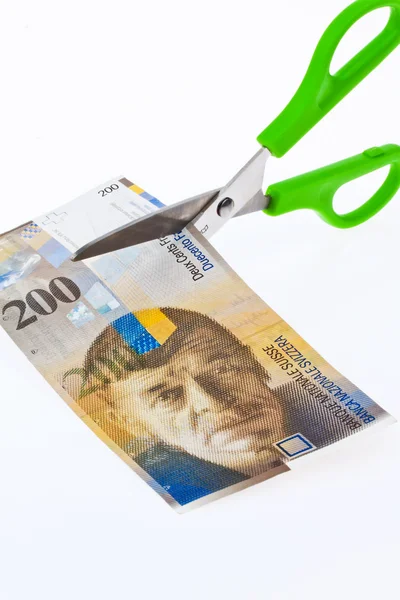 Schweizer Franken — Stockfoto
