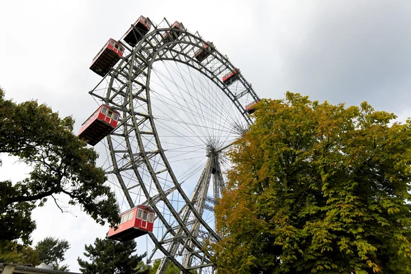 Ferris wheel in vienna — Stock Photo, Image
