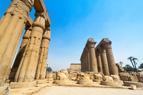 Egypte, luxor amun tempel van luxor. — Stockfoto