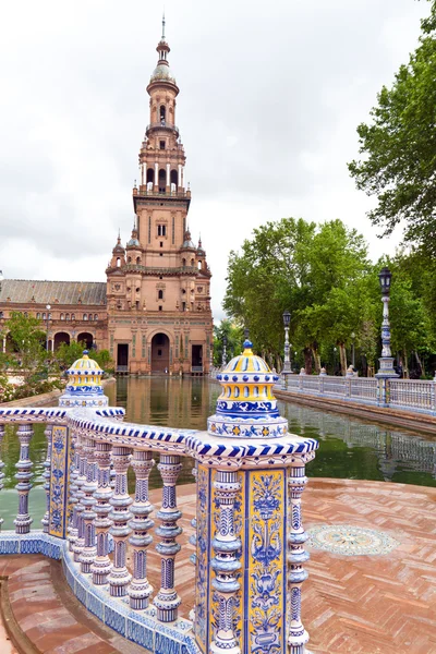 stock image Spain, seville, spanish pavilion