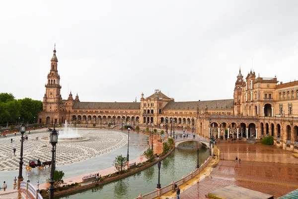 Spain, seville, spanish pavilion — Stock Photo, Image