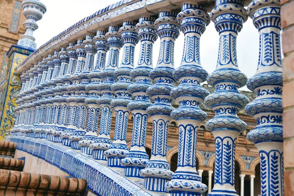 Španělsko, Sevilla, španělský pavilon — Stock fotografie