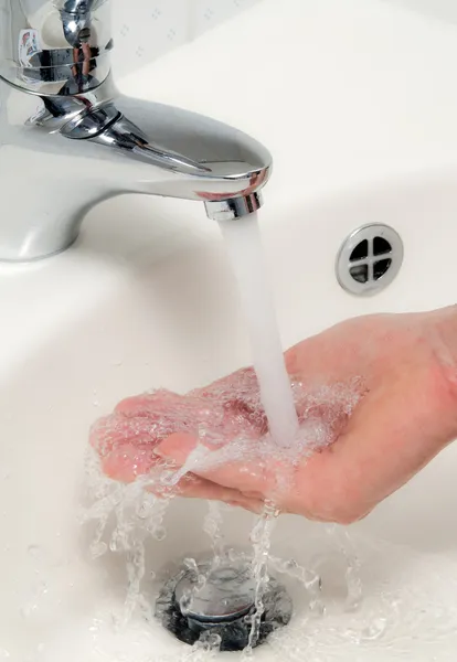 Spălați-vă mâinile . — Fotografie, imagine de stoc