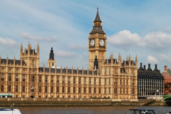 Parlamentul Londrei și Big Ben — Fotografie, imagine de stoc