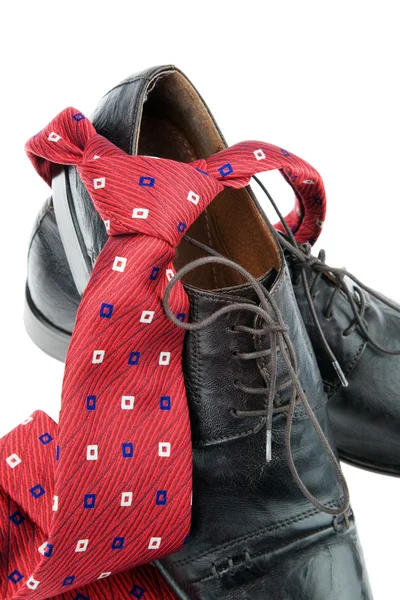 Мужская обувь бизнесмена — стоковое фото