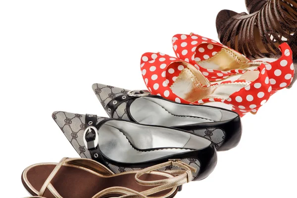 Ladies shoes high heels — Stock Photo, Image