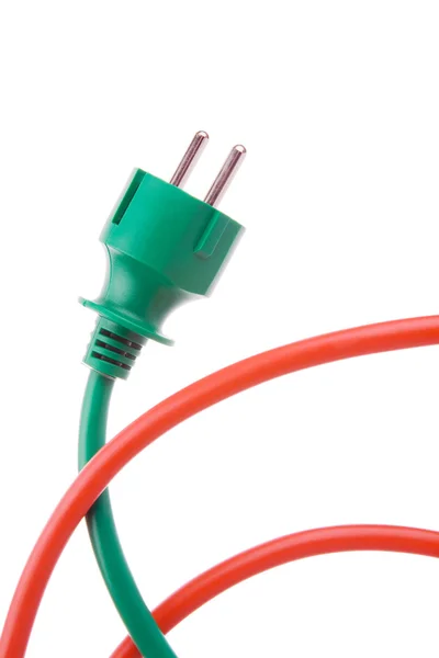 Power plug met stroomkabel — Stockfoto