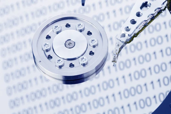 Hard disk of a computer — Stock Photo, Image
