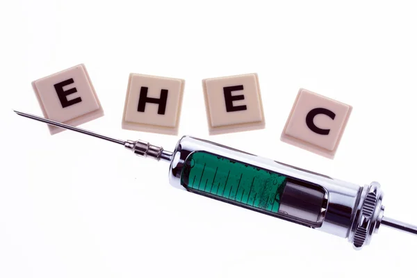 Symbolische EHEC-Erkrankung — Stockfoto