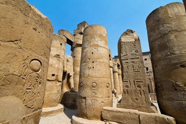 Egito, luxor amun templo de luxor . — Fotografia de Stock
