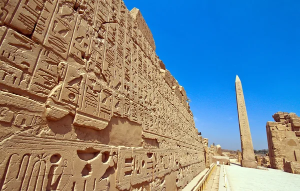 Egipto, luxor, karnak templo — Foto de Stock