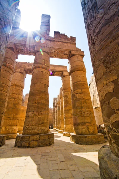 Mesir, Luxor, Kuil Karnak — Stok Foto