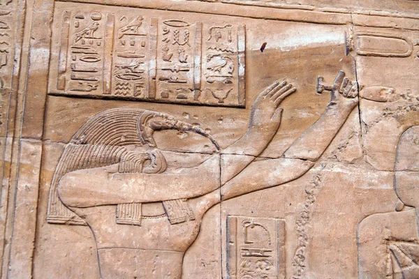 Egipto, edfu, horus templo —  Fotos de Stock
