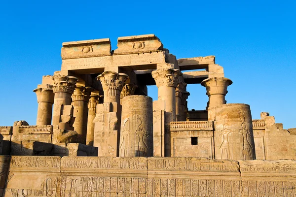 Egypten, kom ombo templet — Stockfoto