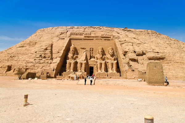 Egypte, abu simbel temples rocheux — Photo