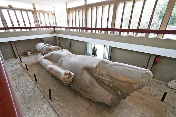 Egypte, memphis, standbeeld van ramses ii — Stockfoto