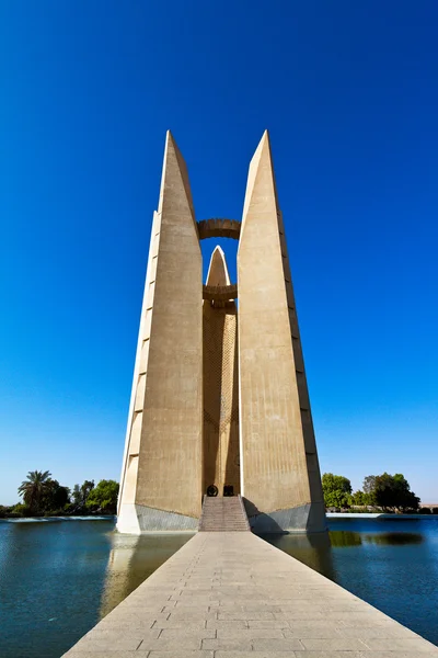 stock image Egypt, aswan, staudam monument