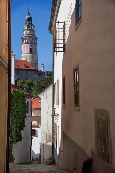 Cesky Krumlov, República Checa. vista de la ciudad —  Fotos de Stock