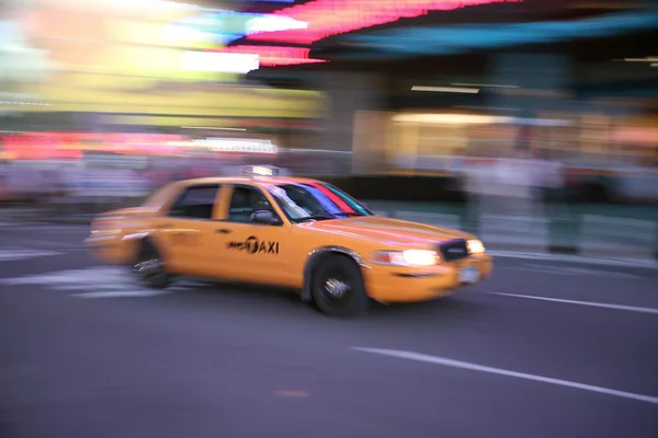 stock image Taxi in Motion