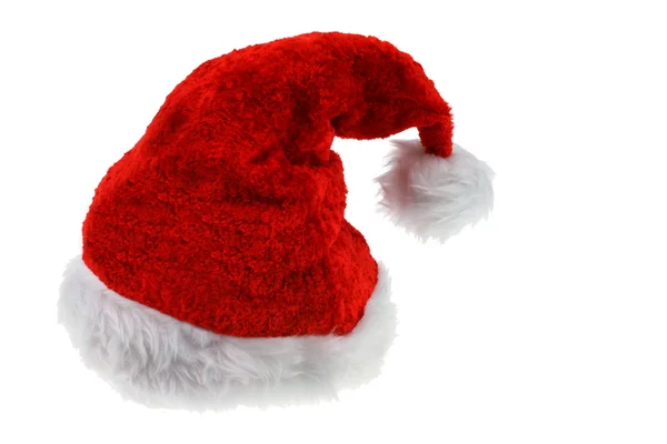 Santa Hat on White Background — Stock Photo, Image