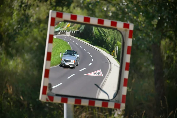 Road mirror — Stock Photo, Image