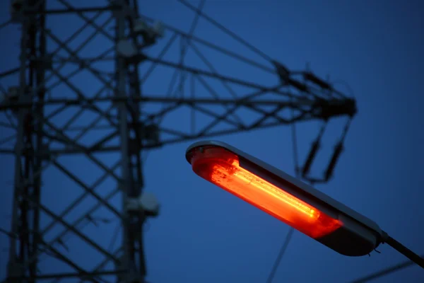 Pylon de energia — Fotografia de Stock