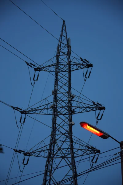 Pylon de energia — Fotografia de Stock