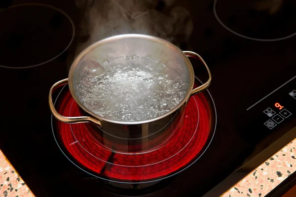 Waste of energy to boil water — Stock Photo, Image