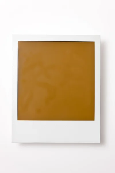Foto polaroid en blanco aislado con espacio de texto —  Fotos de Stock