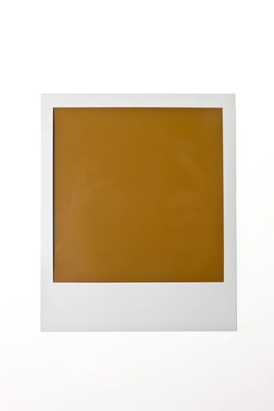 Foto polaroid en blanco aislado con espacio de texto —  Fotos de Stock