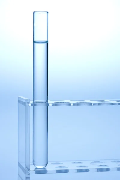 Tubo di prova per prove in un laboratorio chimico — Foto Stock